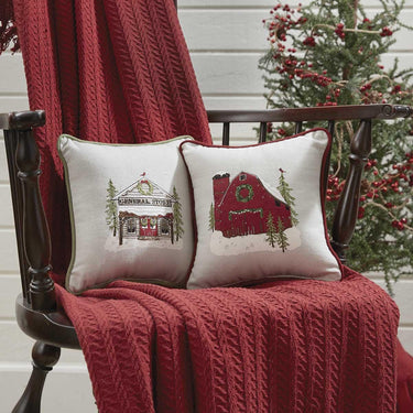 Vintage Hometown General Store Pillow Set of 2 Park Designs - The Fox Decor